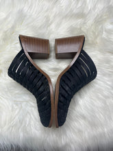 Load image into Gallery viewer, Revolve Size 9.5 1. State Black Slip On Heeled Mules
