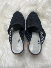 Load image into Gallery viewer, Revolve Size 9.5 1. State Black Slip On Heeled Mules
