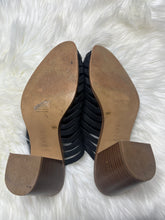 Load image into Gallery viewer, Revolve Size 9.5 1. State Black Slip On Heeled Mules

