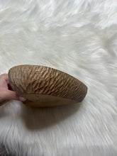 Load image into Gallery viewer, Boho Wooden Floral Heart Dough Bowl
