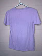 Load image into Gallery viewer, Kids Medium Nirvana Purple Floral Short Sleeve Graphic T-Shirt
