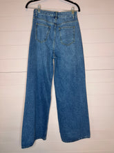 Load image into Gallery viewer, Small SHEIN High Rise Wide Leg Distressed Denim Jeans
