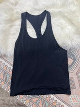 Load image into Gallery viewer, Medium Alo Black Racerback Tank Top
