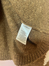 Load image into Gallery viewer, Large Promesa Brown &amp; White Star Sweater
