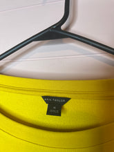 Load image into Gallery viewer, XL Ann Taylor Yellow Ruffle Sleeve Sweatshirt
