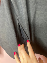 Load image into Gallery viewer, XL Under Armour Gray Cowl Neck Top
