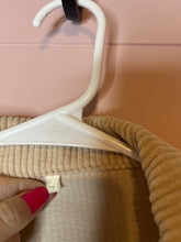 Load image into Gallery viewer, XL Tan Corduroy Cropped Jacket
