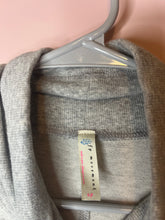 Load image into Gallery viewer, Small Free People Gray Laura Funnel Neck Sweatshirt

