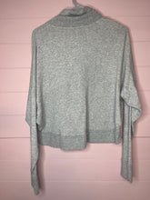 Load image into Gallery viewer, Small Free People Gray Laura Funnel Neck Sweatshirt
