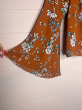 Load image into Gallery viewer, Medium Karlie Orange Floral Off Shoulder Boho Top
