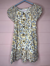Load image into Gallery viewer, 4T Little Lass Floral Boho Ruffle Dress
