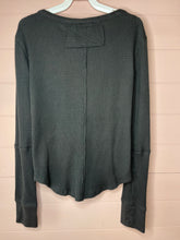 Load image into Gallery viewer, Large Free People Gray Everest Waffle-Knit Henley
