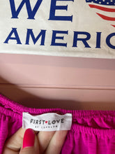 Load image into Gallery viewer, 2X First Love Hot Pink Off Shoulder Plus Size Top
