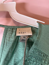 Load image into Gallery viewer, XL A New Day NWT Sage Green Long Sleeve Boho Shift Dress
