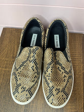 Load image into Gallery viewer, Size 10 Steve Madden Snake Print Slip On Sneakers
