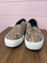 Load image into Gallery viewer, Size 10 Steve Madden Snake Print Slip On Sneakers
