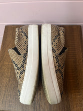 Load image into Gallery viewer, Size 10 Steve Madden Snake Print Slip On Sneakers
