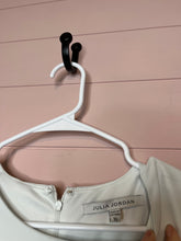 Load image into Gallery viewer, Size 16 Julia Jordan Plus Size White One Shoulder Ruffle Jump Suit
