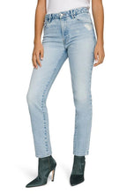 Load image into Gallery viewer, Size 6/28 Good American High Rise Light Wash Denim Jeans
