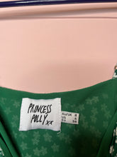 Load image into Gallery viewer, Size 4 Princess Polly Green Floral Slip Dress
