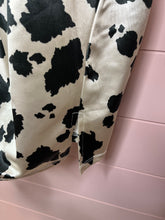 Load image into Gallery viewer, XL Thirty/Thirty Cow Print Satin Mini Dress
