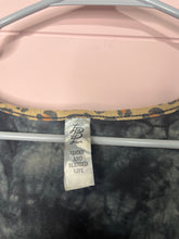 Load image into Gallery viewer, Medium Lucky &amp; Blessed Tye Die Leopard Cowboys Serape Print Western Punchy Tank Top
