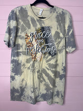 Load image into Gallery viewer, Large Bella &amp; Canvas Leopard Bleach Dyed Christian Graphic Short Sleeve T-Shirt
