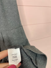 Load image into Gallery viewer, Large Madewell Gray Knit Fit &amp; Flare Dress
