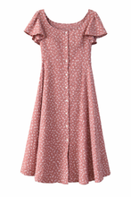 Load image into Gallery viewer, Medium SHEIN NWT Rose Colored Floral Summer Dress

