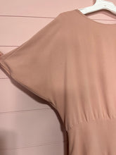 Load image into Gallery viewer, Medium Do+Be Boho Light Pink Ruffle Dress
