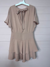 Load image into Gallery viewer, Medium Do+Be Boho Light Pink Ruffle Dress
