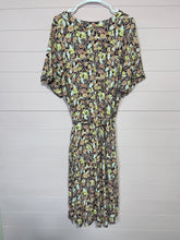 Load image into Gallery viewer, 2X Ava Viv High Low Floral Button Down Plus Size Dress
