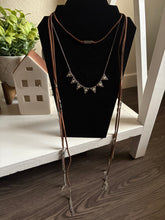 Load image into Gallery viewer, Boho Western Layered Tassel Necklace
