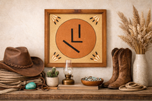 Load image into Gallery viewer, Framed Boho Navajo Sand Painting
