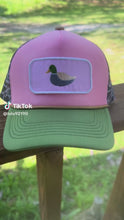 Load and play video in Gallery viewer, Light Pink Mallard Duck Iron On Patches
