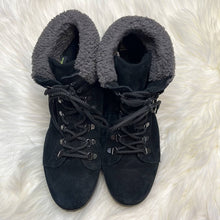 Load image into Gallery viewer, Sz 10 Sam Edelman Black Faux Fur Franc Hiking Boots Shoes
