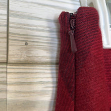 Load image into Gallery viewer, Size 8 Eddie Bauer Red Checkered Wool Skirt

