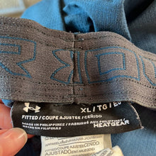 Load image into Gallery viewer, XL Under Armour Mens Blue Fitted Shorts
