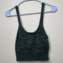Load image into Gallery viewer, Medium Urban Outfitters Green Knit Crop Top
