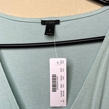 Load image into Gallery viewer, Small J. Crew NWT Mint Wrap Top
