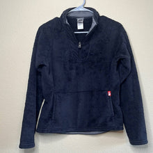 Load image into Gallery viewer, Small The North Face Black Fleece Quarter Zip Pull Over
