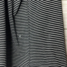 Load image into Gallery viewer, Large Lululemon Black &amp; White Stripe Racerback Workout Tank Top Shirt
