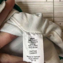 Load image into Gallery viewer, XL J. Crew Green White Stripe Tie Shoulders Tank Top
