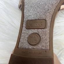 Load image into Gallery viewer, Size 7.5 Sam Edelman Nude &amp; Leopard Pointy Toe Ballet Flats
