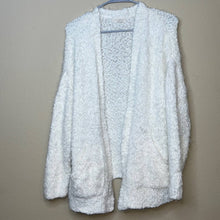 Load image into Gallery viewer, Small Pacsun L.A Hearts White Fuzzy Knit Cardigan
