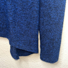 Load image into Gallery viewer, Small Anthropologie Akemi + Kin Blue Black Soft Stretchy Sweater Top
