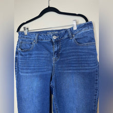 Load image into Gallery viewer, Size 14 Long Maurice’s Mid Rise Plus Size Long Denim Boot Cut Jeans
