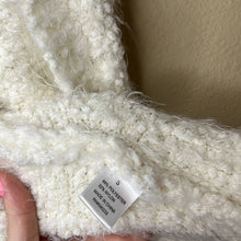 Load image into Gallery viewer, Small Pacsun L.A Hearts White Fuzzy Knit Cardigan

