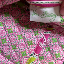 Load image into Gallery viewer, Vera Bradley Pink &amp; Green Paisley Printed Bag
