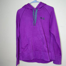 Load image into Gallery viewer, Medium Under Armour Purple Gray Loose Fit Hoodie Shirt
